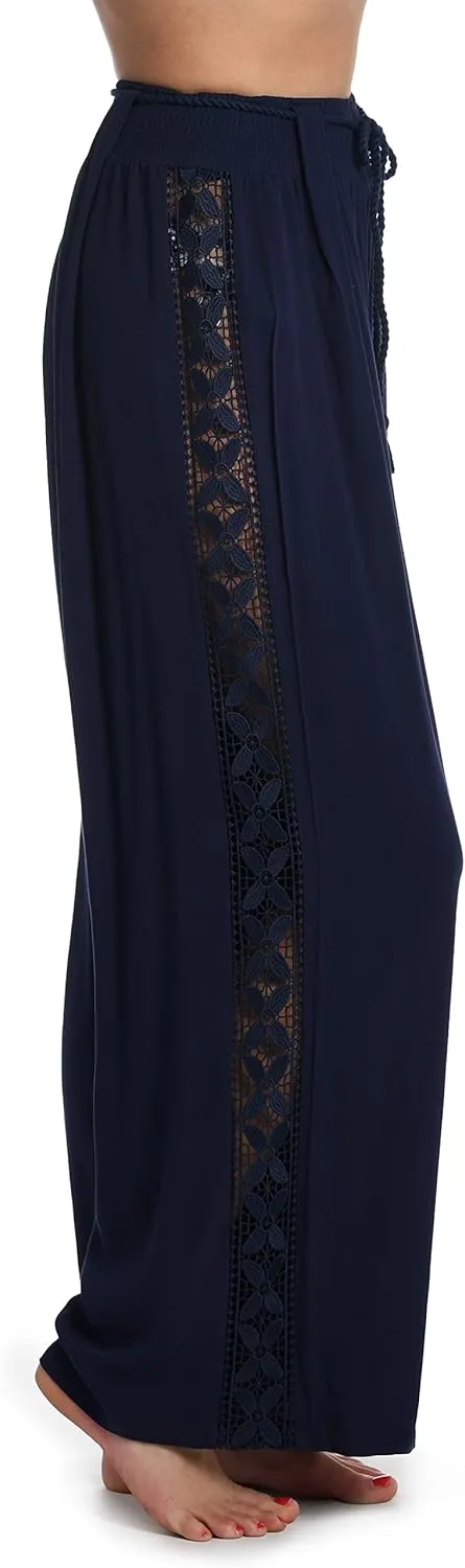 La Blanca Women's Standard Palazzo Pant Swimsuit Cover Up