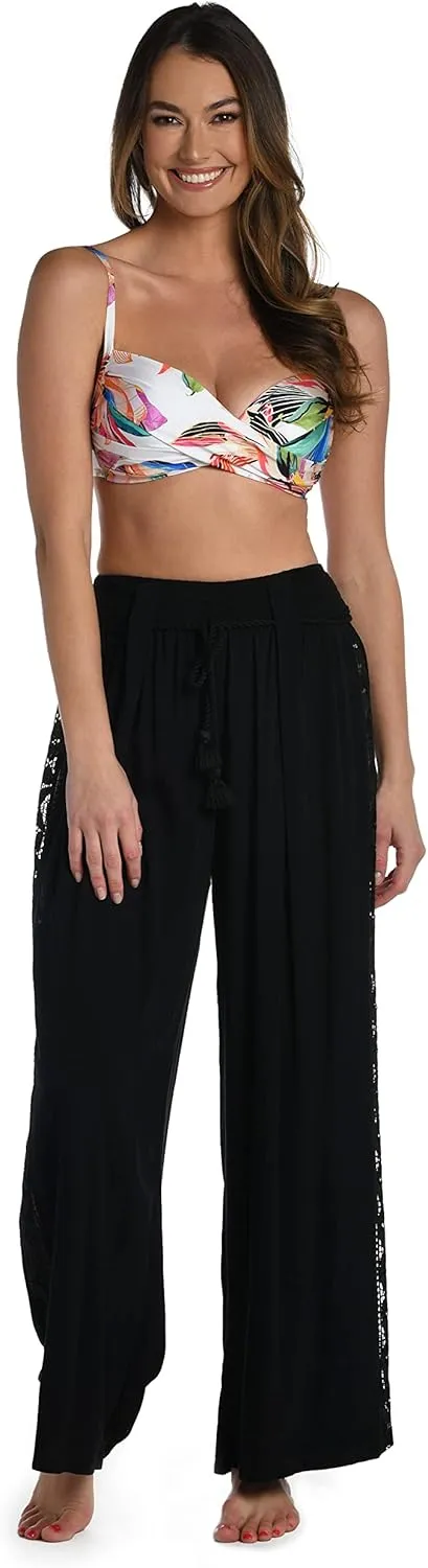 La Blanca Women's Standard Palazzo Pant Swimsuit Cover Up