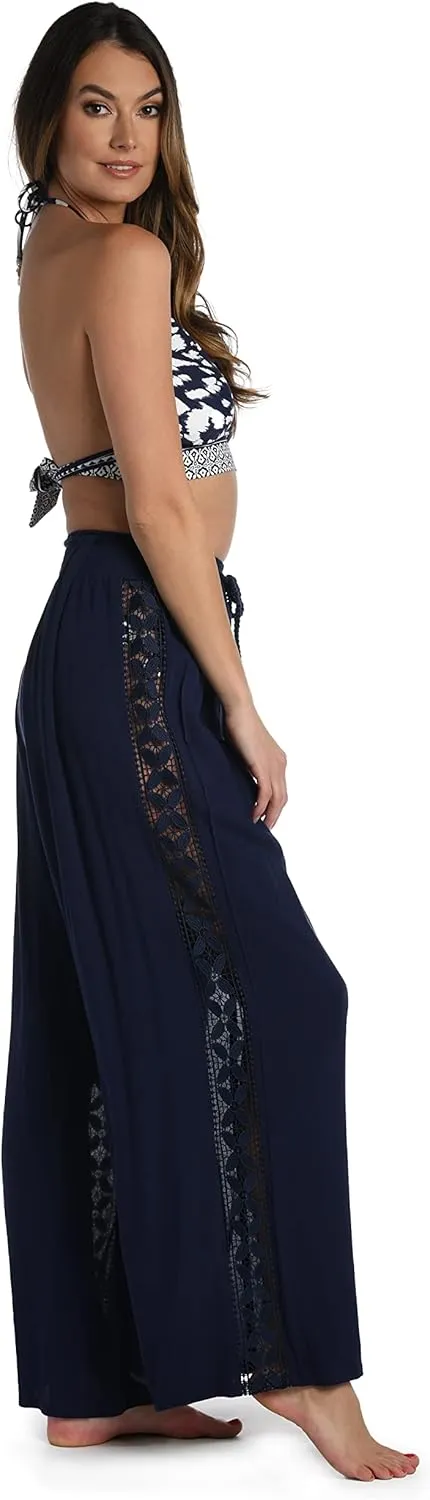 La Blanca Women's Standard Palazzo Pant Swimsuit Cover Up