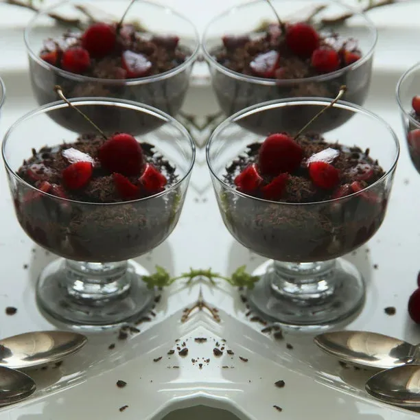 Lav Destina Elegant Ice Cream Sundae Glass Bowl Set of 6, 9.75 oz