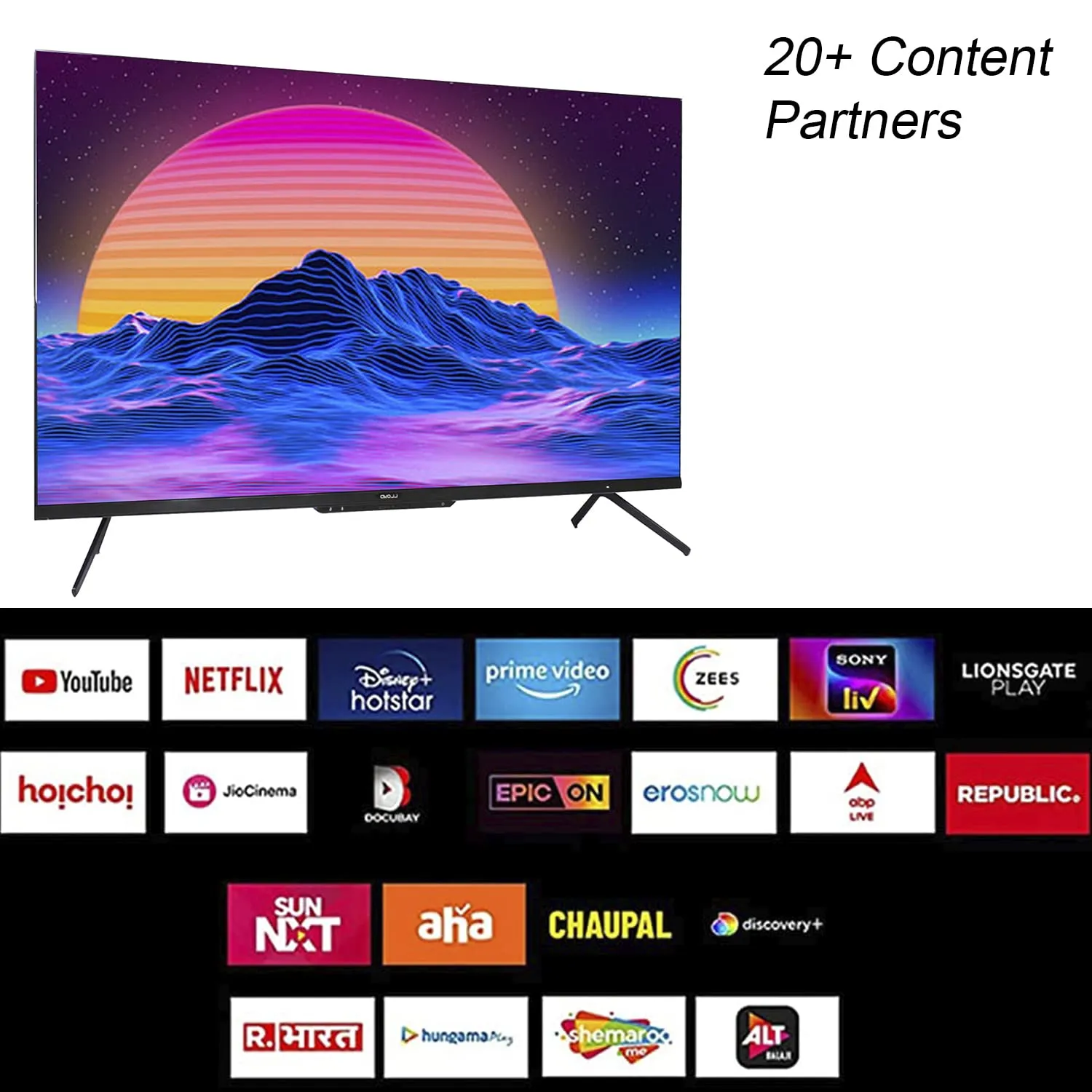 LLOYD 109 cm (43 Inches) 4K Ultra HD Smart LED TV 43UX900D (Black)