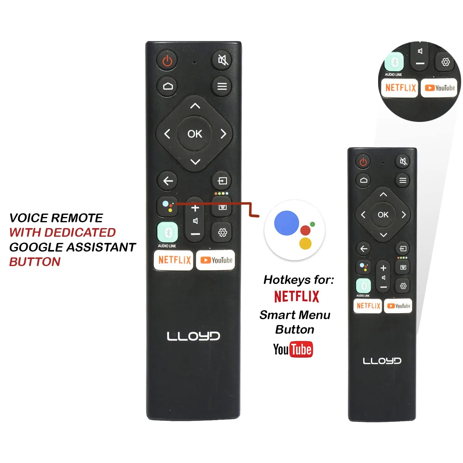 LLOYD 109 cm (43 Inches) 4K Ultra HD Smart LED TV 43UX900D (Black)