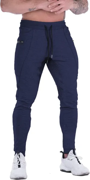 MAIKANONG Mens Slim Joggers Tapered Sweatpants Gym Workout Pants for Running Athletic Casual