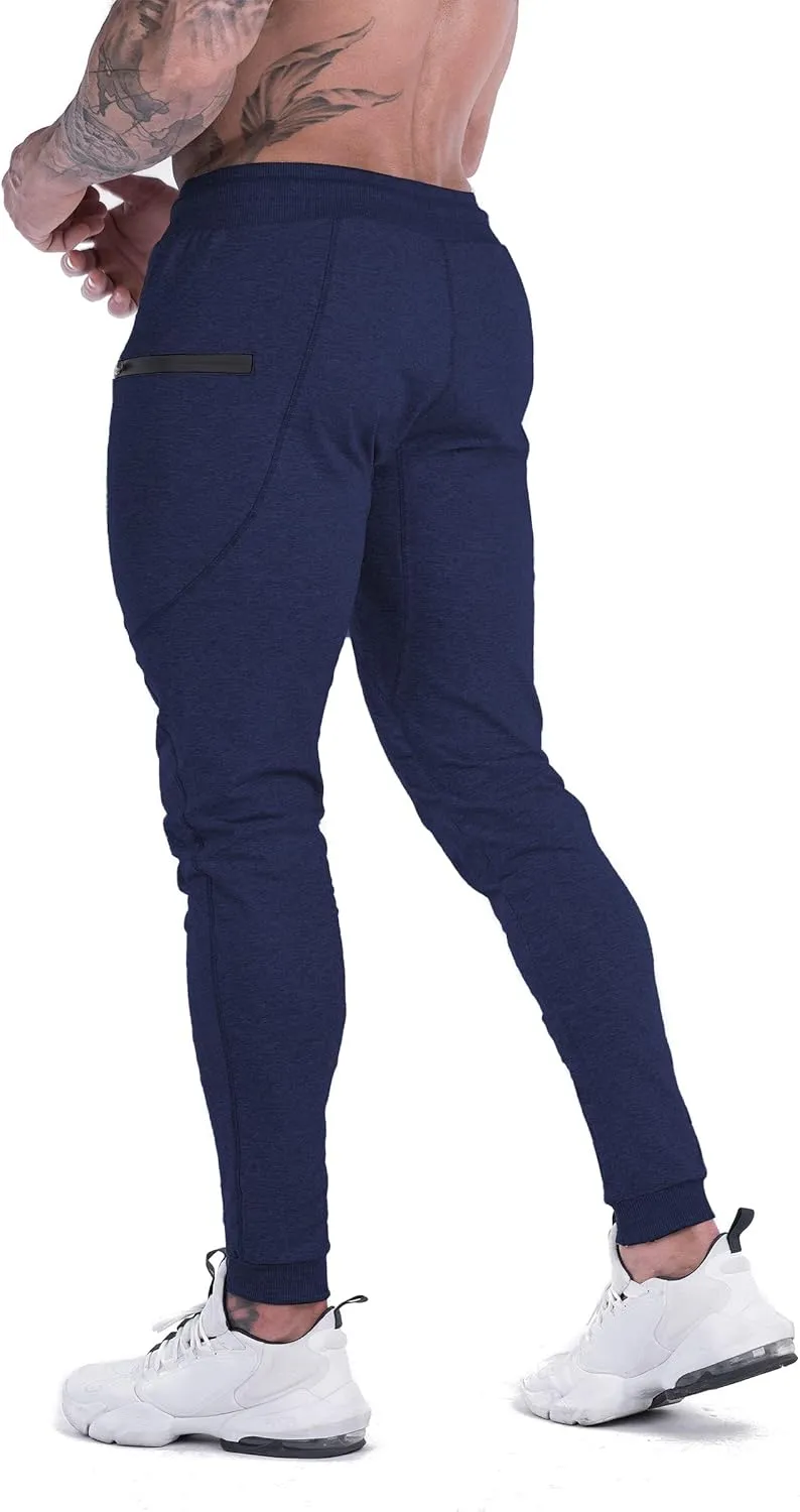 MAIKANONG Mens Slim Joggers Tapered Sweatpants Gym Workout Pants for Running Athletic Casual