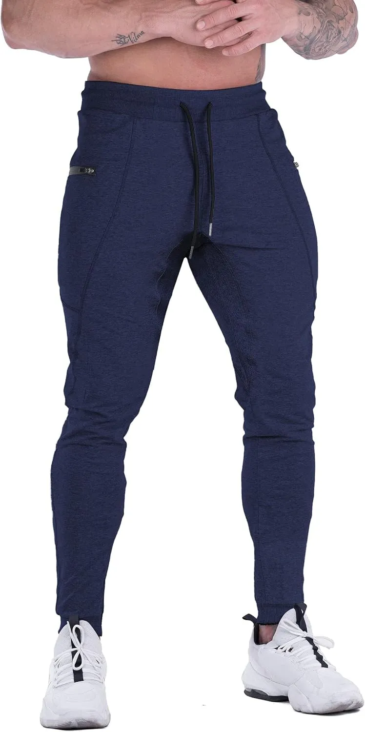 MAIKANONG Mens Slim Joggers Tapered Sweatpants Gym Workout Pants for Running Athletic Casual