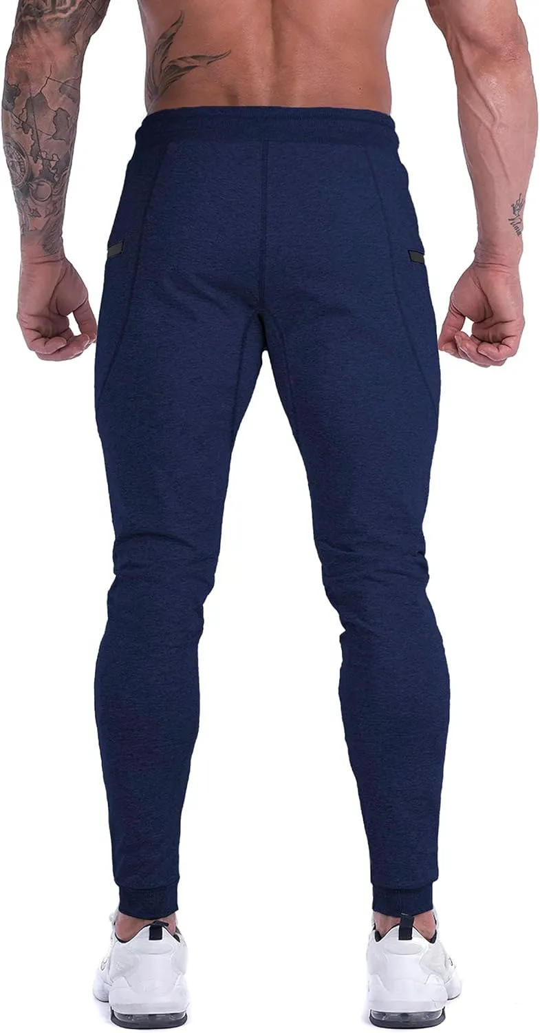 MAIKANONG Mens Slim Joggers Tapered Sweatpants Gym Workout Pants for Running Athletic Casual