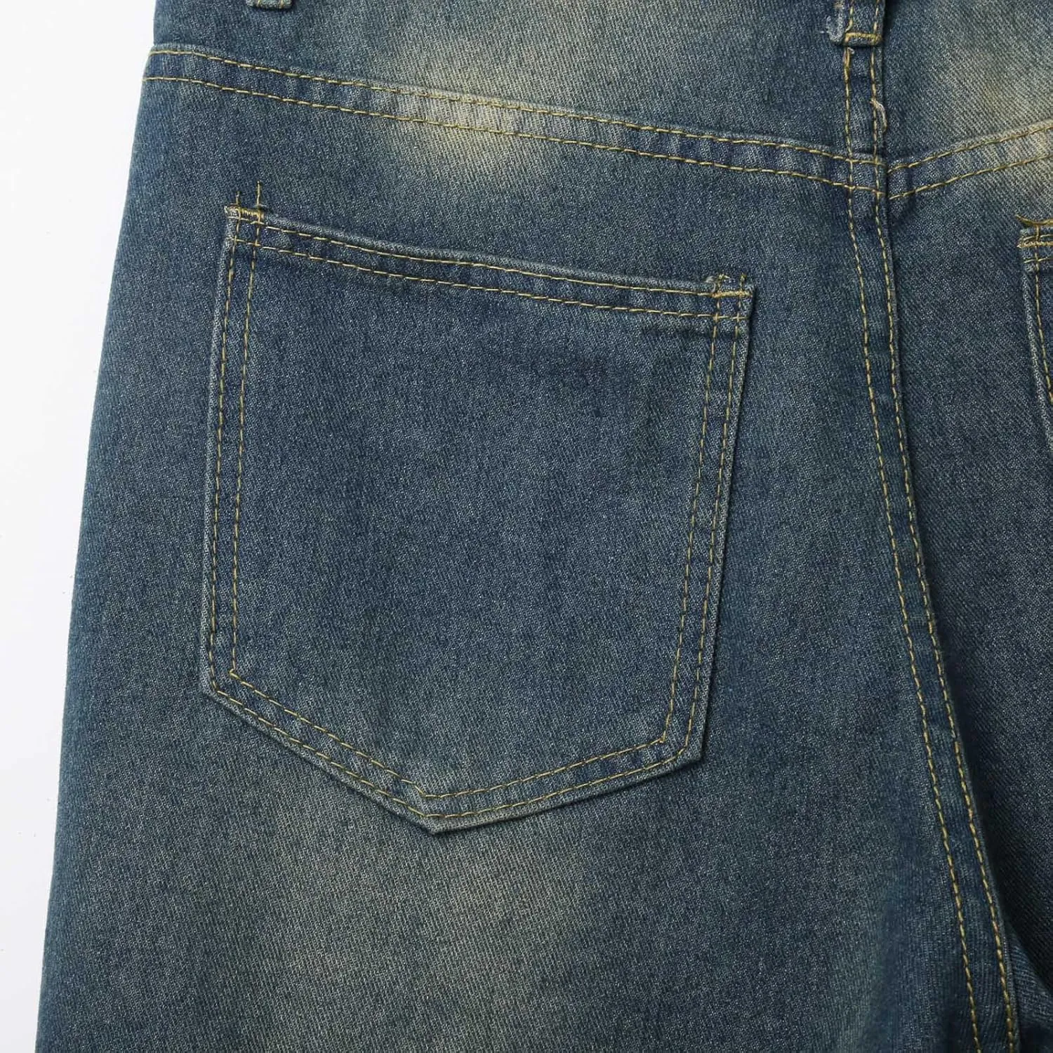 Men Baggy Denim Jorts Y2K Loose Fit Hip Hop Jean Shorts Casual Mid Jeans Trendy Outfits