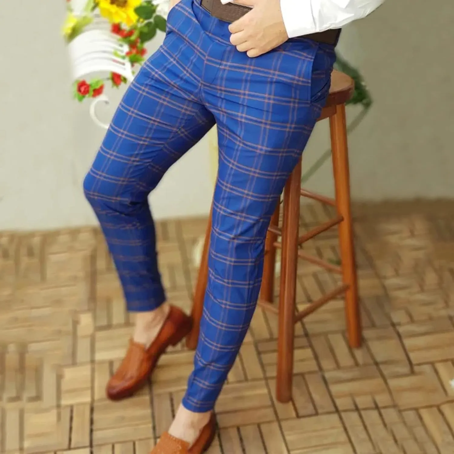 Men Slim Casual Pants Mens Relaxed fit Work Pants White Straight Leg Pants for Men Hiking Pants for Men Slim fit
