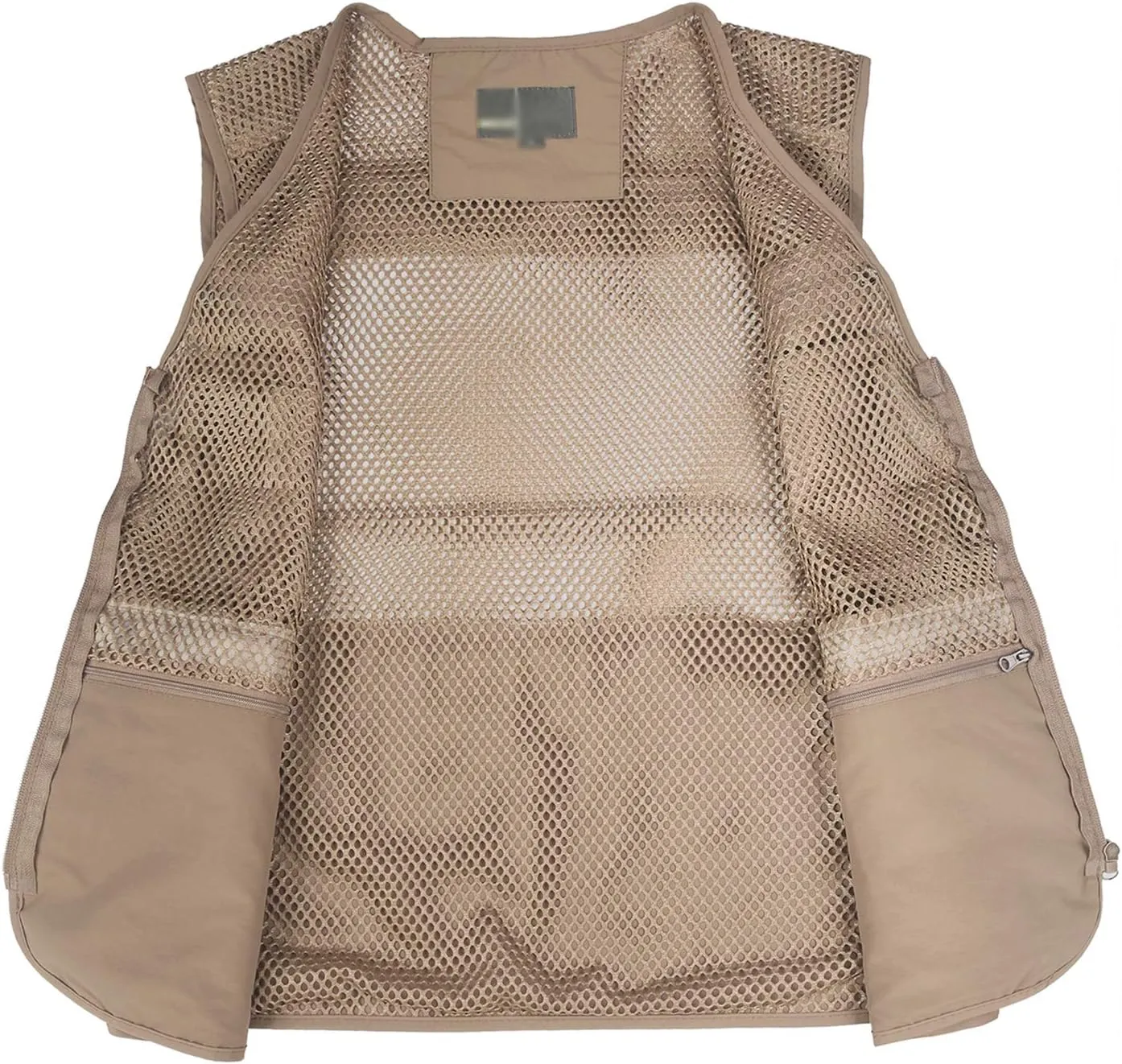Mens Outdoor Fishing Vest Safari Travel Photography Vests Jacket Multi Pocket