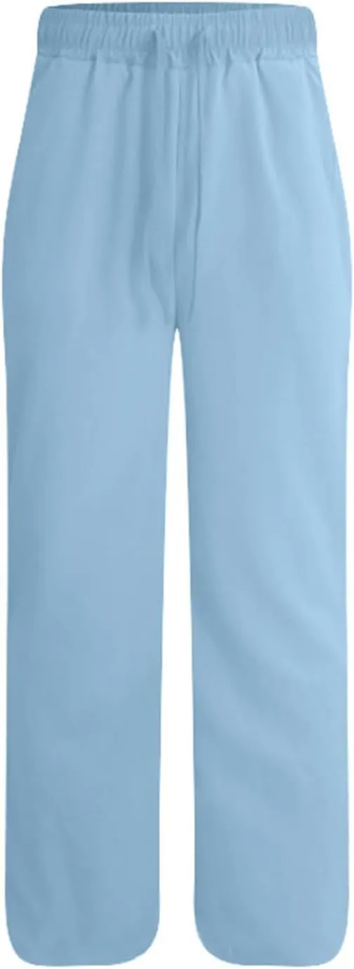 Mens Pants Casual Stretch Golf Pants Drawstring Lightweight Trousers Elastic Waist Lounge Pants with Pockets