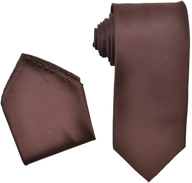 Men's Premium Solid Vest - Necktie  Bow Tie - Pocket Square 4 Piece Set for Suits & Tuxedos