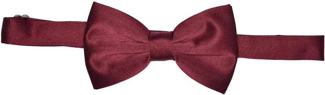Men's Premium Solid Vest - Necktie  Bow Tie - Pocket Square 4 Piece Set for Suits & Tuxedos