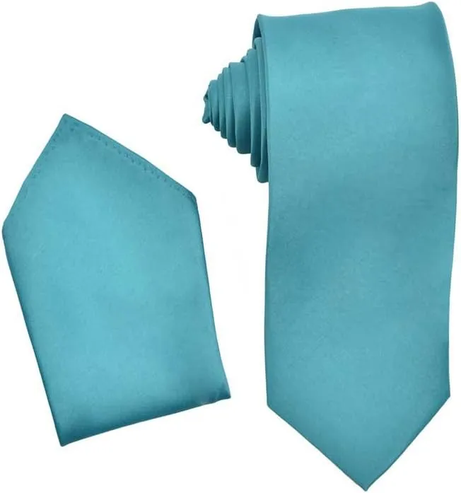Men's Premium Solid Vest - Necktie  Bow Tie - Pocket Square 4 Piece Set for Suits & Tuxedos