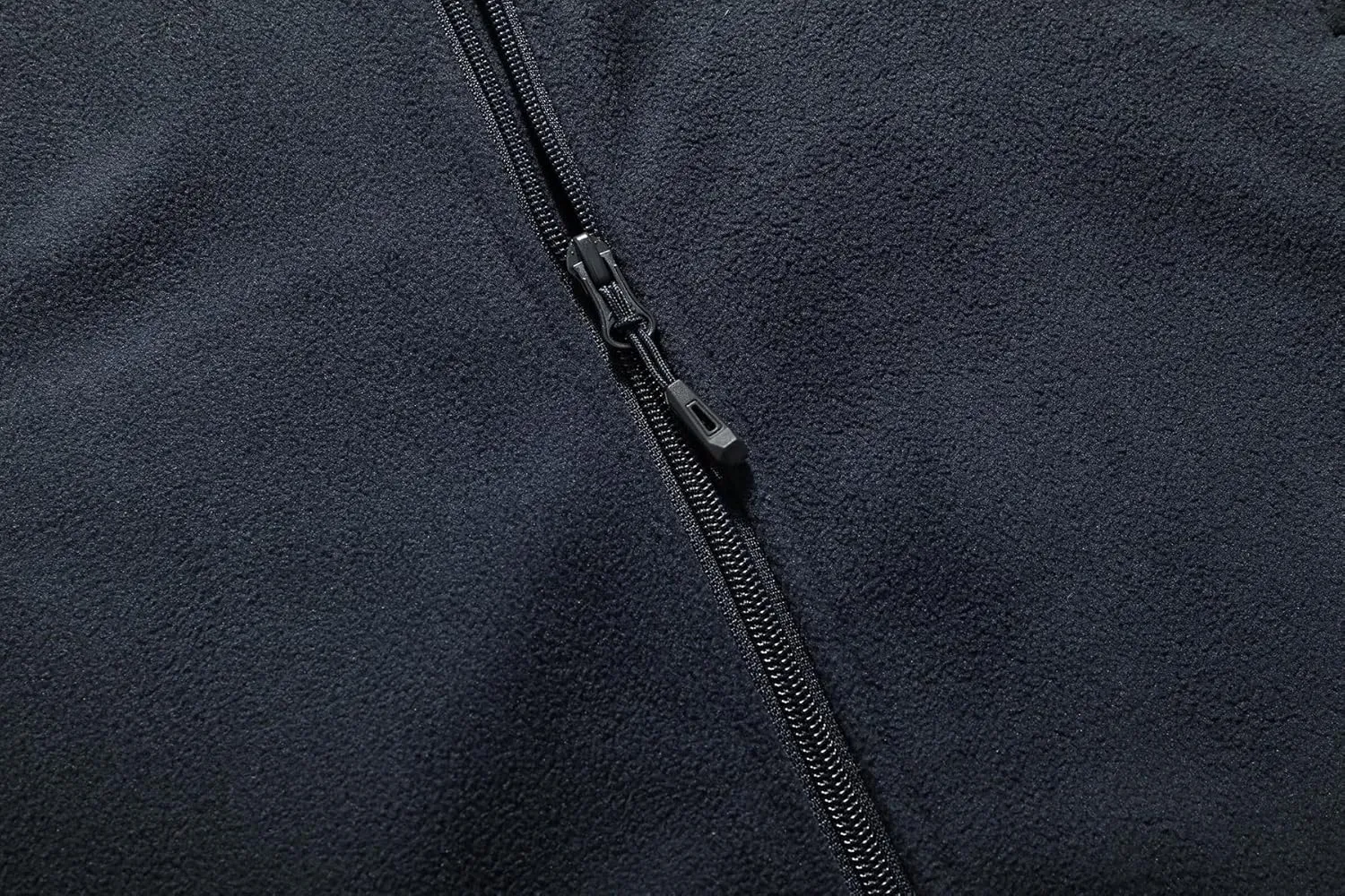 Men's Soft Polar Fleece Jacket with Pockets Lightweight Outdoor Recreation Full Zip Coat