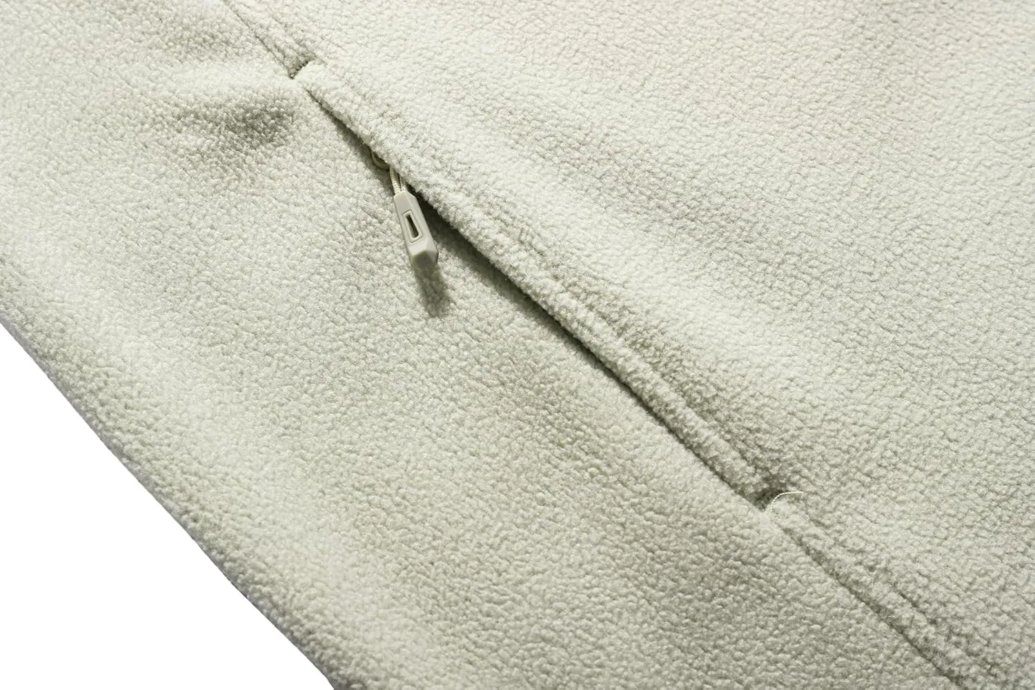 Men's Soft Polar Fleece Jacket with Pockets Lightweight Outdoor Recreation Full Zip Coat