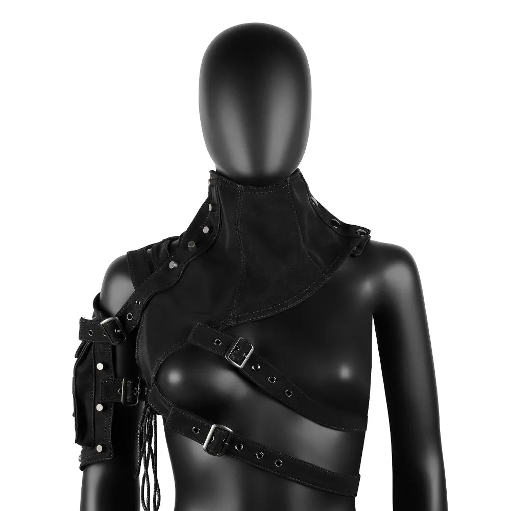 Men's Steampunk Leather Body Harness Leather Harness Halloween Accessories