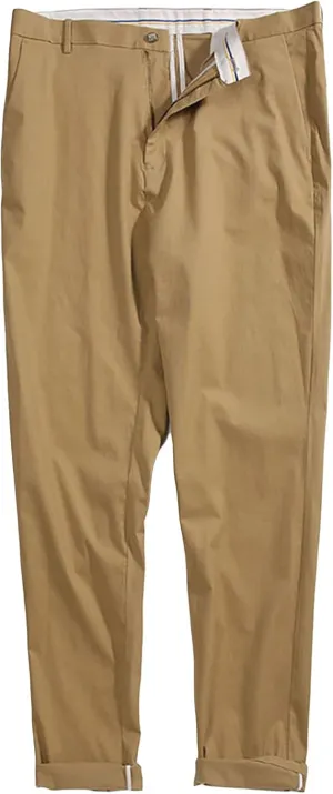 Men's Straight Stretch Chino Pants Dress Pants Slim Fit Skinny Suit Pants Casual Lightweight Pants (52,Khaki)