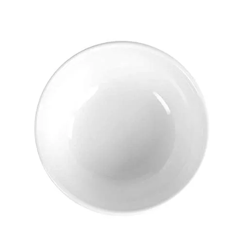 Mirakii White Porcelain Bowl Set 100ml, Microwave & Dishwasher Safe for Serving on Dinning, Kitchen Decoration, Curry, Pasta, Salad, Cereal, Soup, Sauce, Chutney, Pickle/Achar (2)