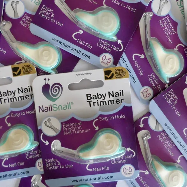 Nail Snail - Baby Nail Trimmer - Turquoise Blue