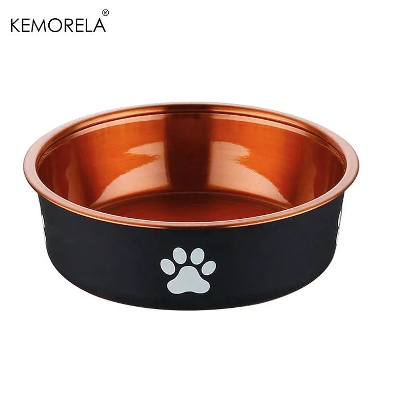 Non-Slip Stainless Steel Dog Bowls for All Sizes