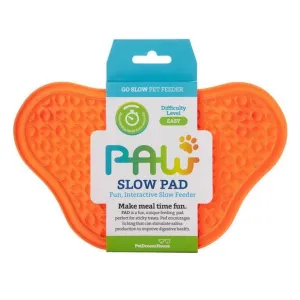 PetDreamHouse PAW Lick Pad Orange