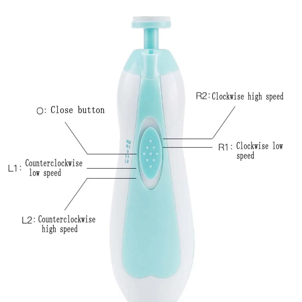 Portable Electric Safe Baby Nail Trimmer