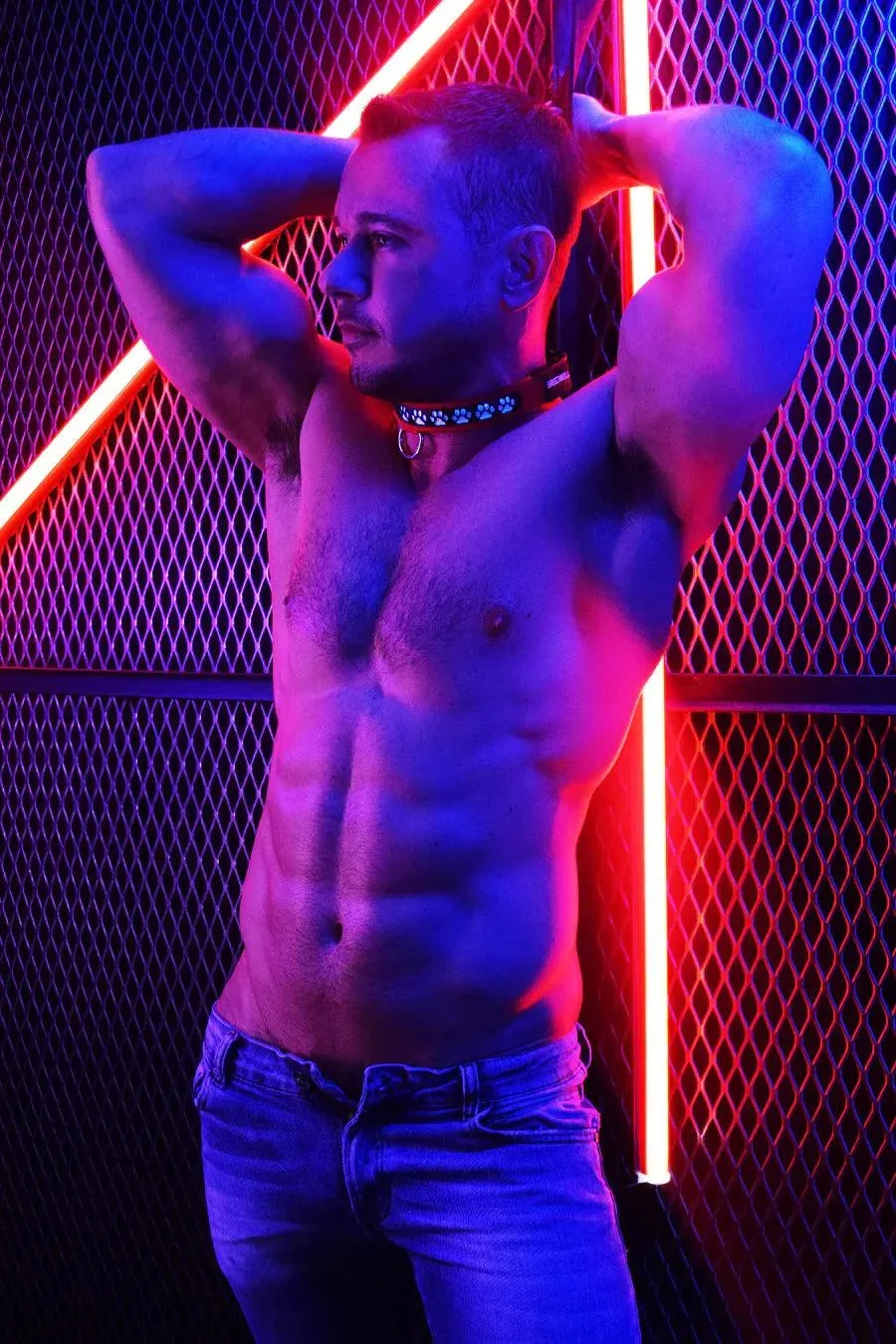 POUNDTOWN COLLAR RED