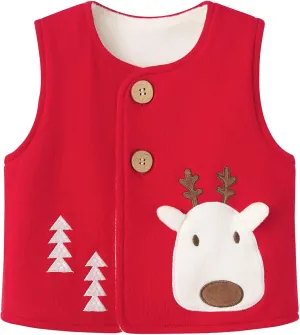 pureborn Baby Toddler Girls Boys Vest Soft Waistcoat Sleeveless Jacket Lightweight Vests 0-6 Years