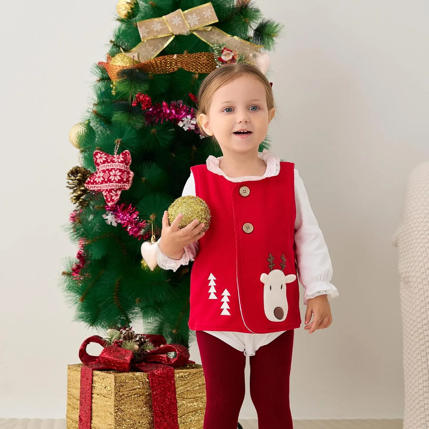 pureborn Baby Toddler Girls Boys Vest Soft Waistcoat Sleeveless Jacket Lightweight Vests 0-6 Years