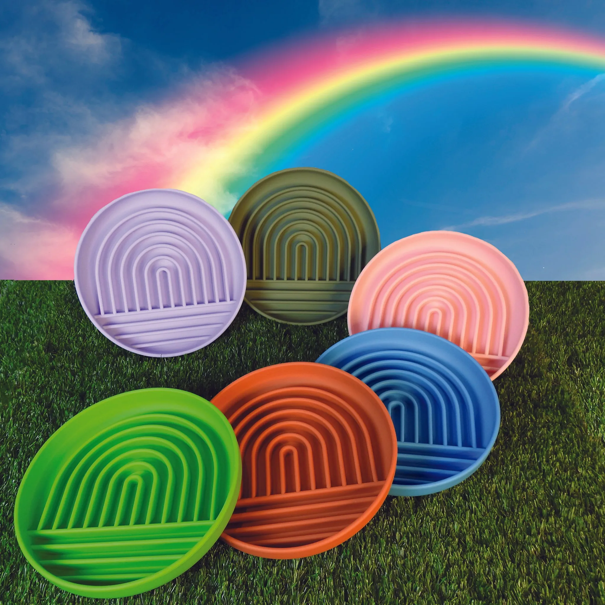 Rainbow Slow Feeder - Lavender