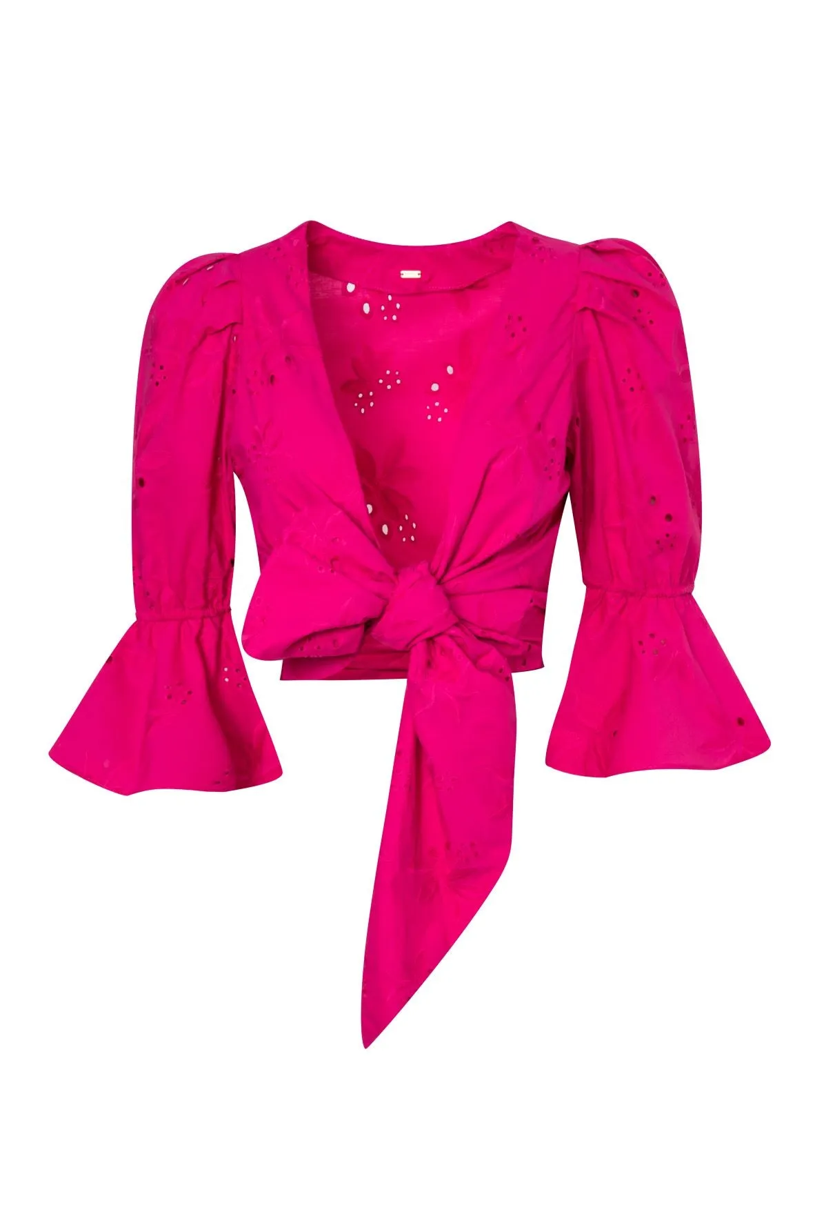 Salsa Cotton Shirt / Fucsia