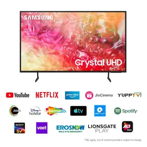 Samsung UA55DU7700KLXL 138 cm (55 inches) 4K Ultra HD Smart LED TV (Black)