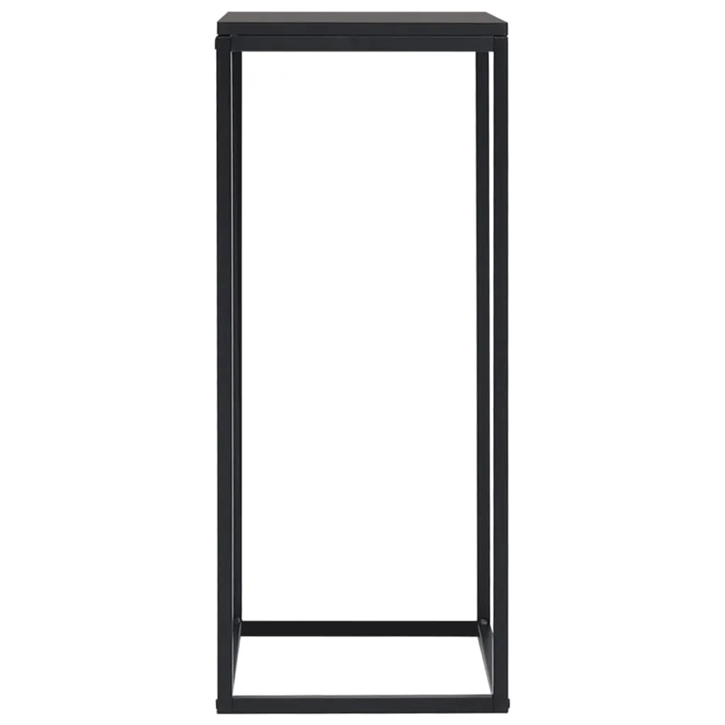 Side Tables 2 pcs Black Steel