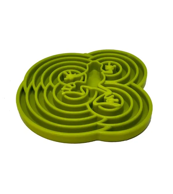 SodaPup Enrichment Feeding Tray For Dogs (Green Water Frog)