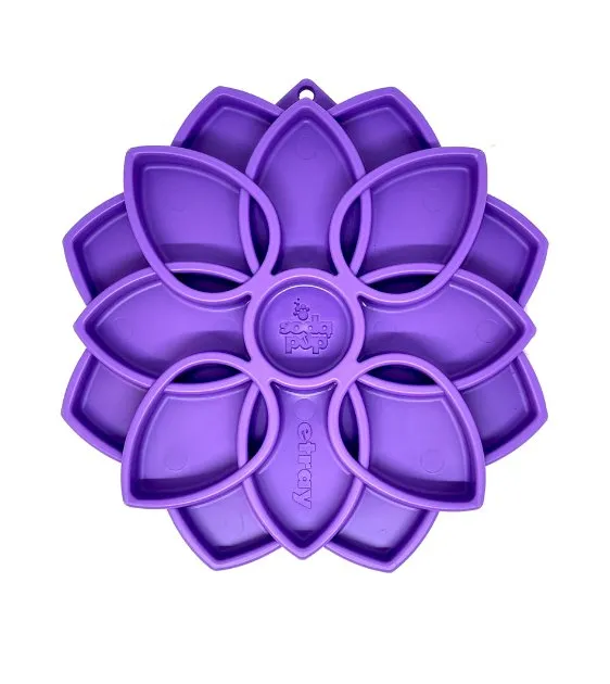 SodaPup Enrichment Feeding Tray For Dogs (Purple Mandala)