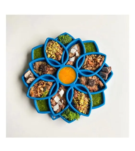 SodaPup Enrichment Feeding Tray For Dogs (Purple Mandala)