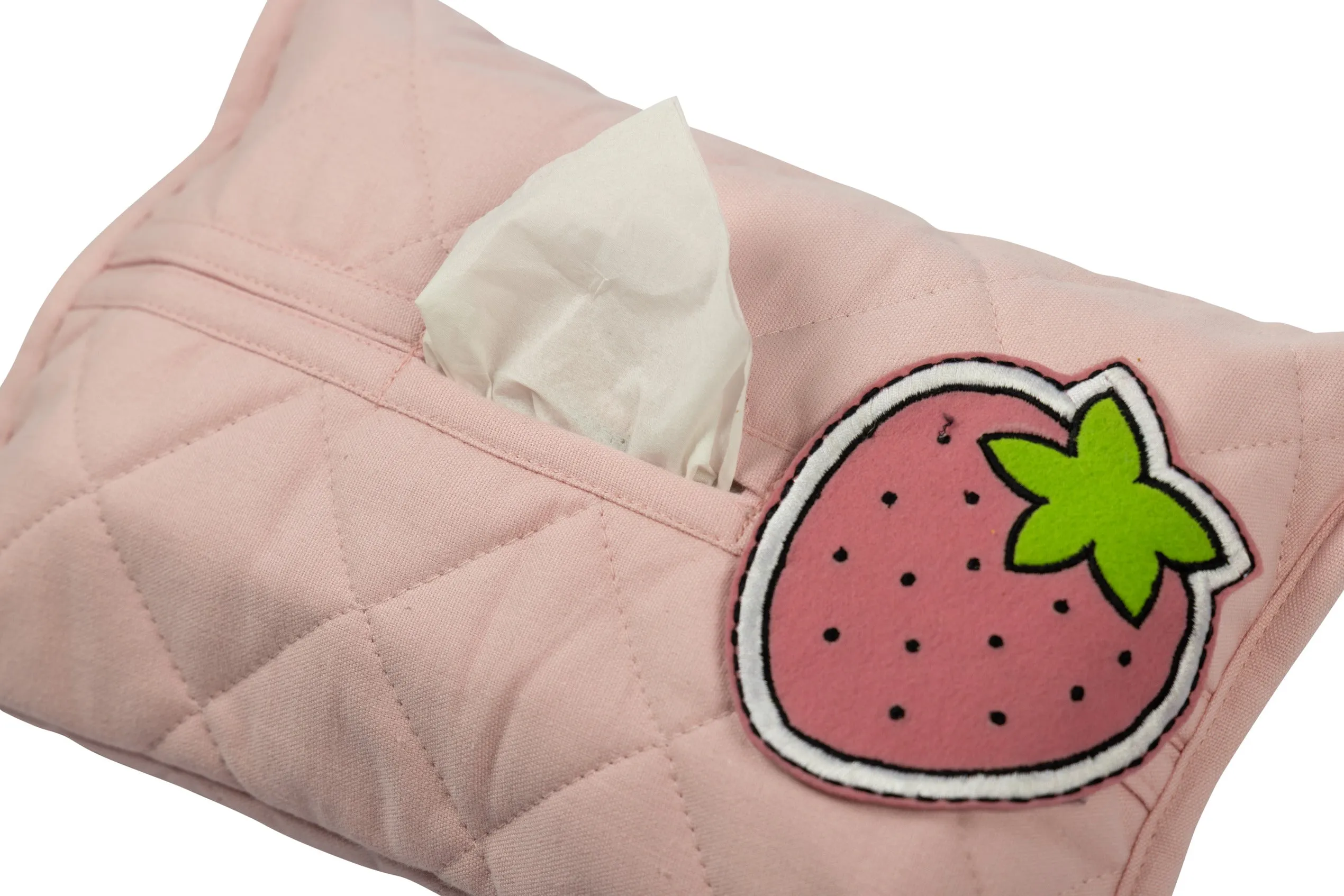 STRAWBERRY TISSUE BOX COVER