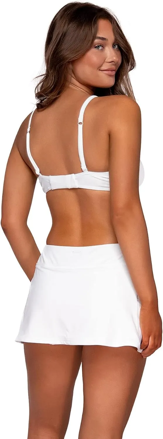 Sunsets Women's Standard Sporty Swim Skirt Swimsuit Bottom with Inner Shorts