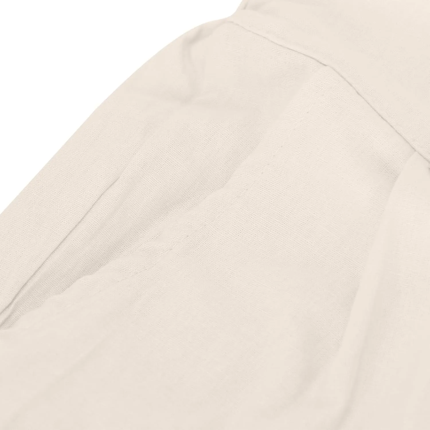 Wide Leg Pants Woman Summer Linen High Waisted Flowy Pleated Capri Pants 2025 Fashion Dressy Casual Cropped Trousers