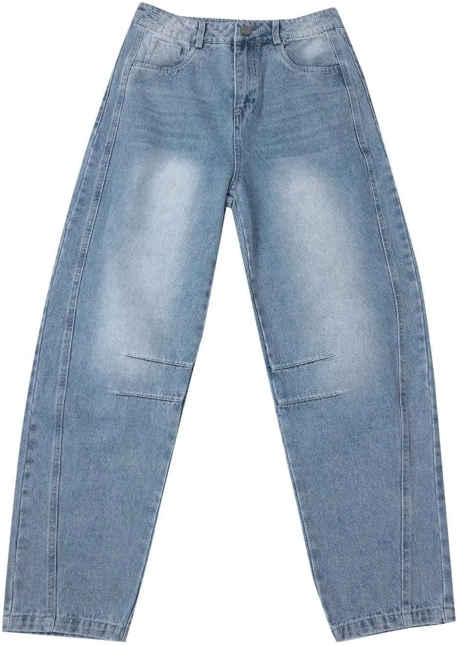 Women's Wide Leg Jeans High Waisted Jean Denim Pants with Pockets Casual Sweatpants Jeans Trousers