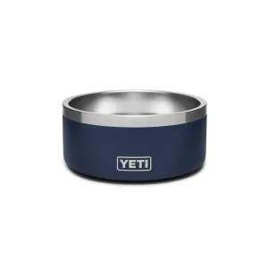 YETI Boomer Stainless Steel, Non-Slip Dog Bowl, Holds 32 Ounces, Navy