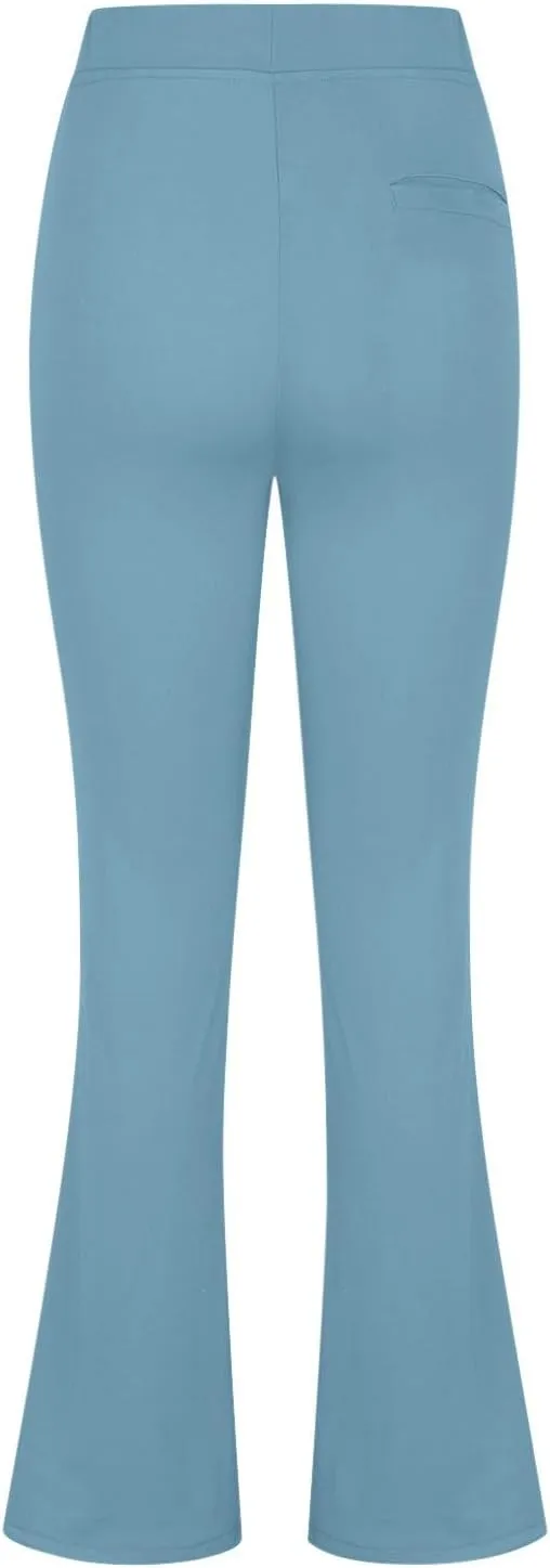 Yoga Pants for Women Butt Casual Work Pants Women High Waist Stretchy Trousers Pull On Slacks Fleeced Lined Yoga