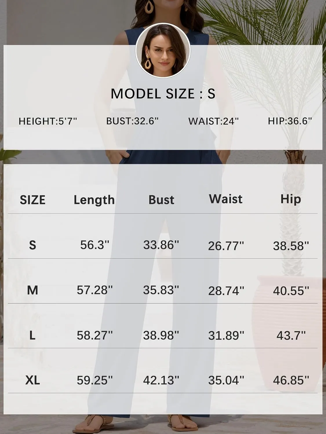 ZAFUL Women's 2025 Summer Dressy Jumpsuits Casual One Piece Outfits Pockets Belt Bow Sleeveless Long Wide Leg Pants Rompers